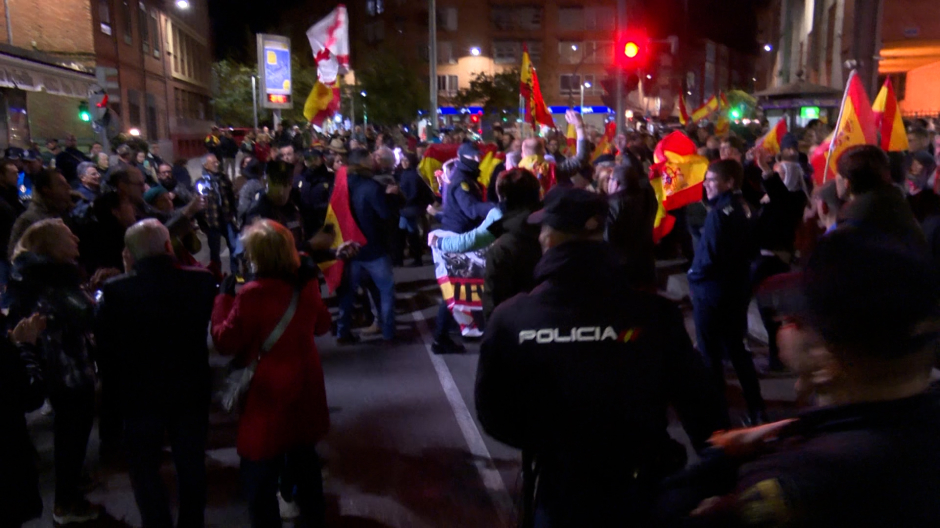 Concentración en Valladolid también en repulsa a Pedro Sánchez y su Ley de amnistía