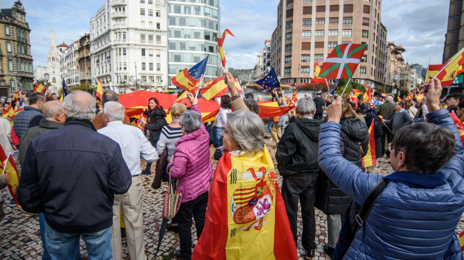 Manifestaciones contra la amnistía