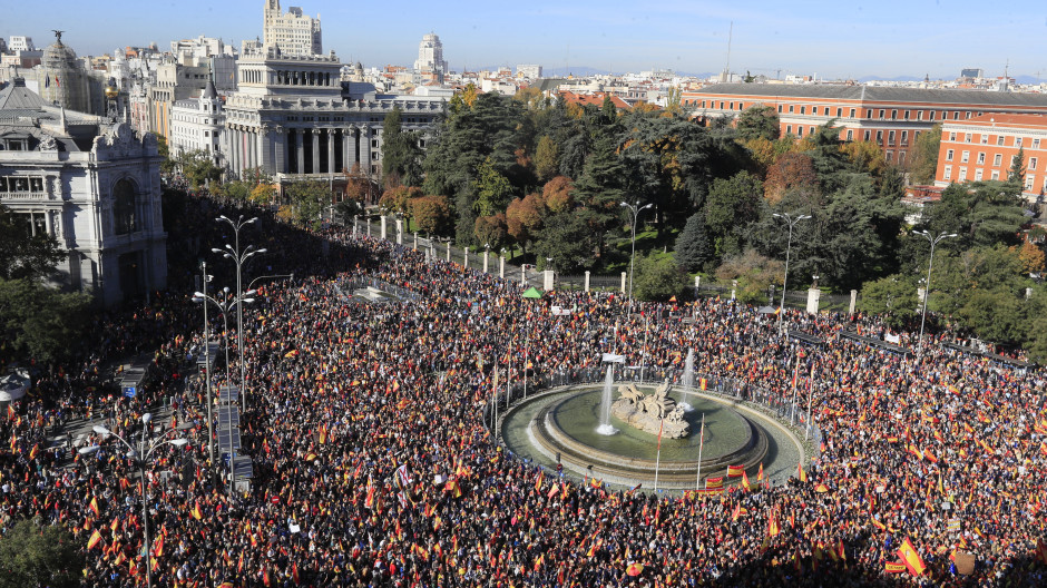 Manifestación 18-N Cibeles