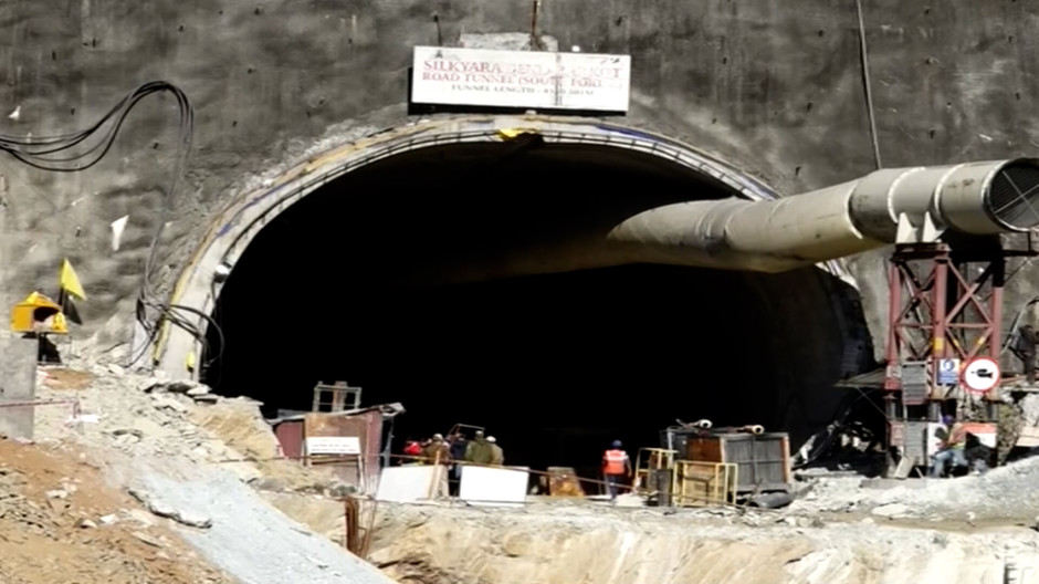 Túnel en la India