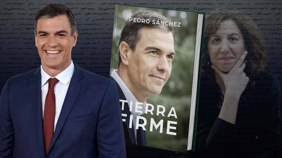 Pedro Sánchez, Irene Lozano y el libro 'Tierra firme'