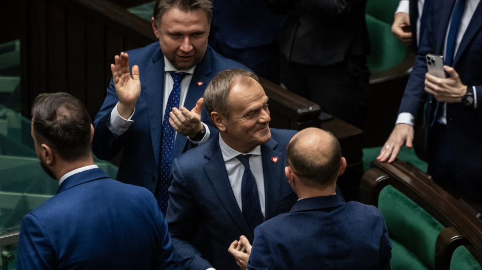 Donald Tusk fue nominado por el Parlamento como primer ministro de Polonia