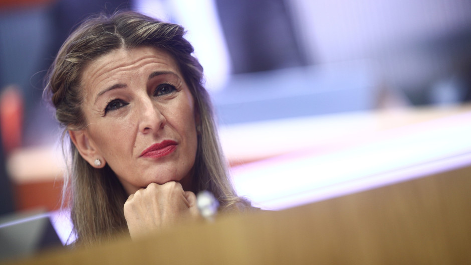 La ministra de Trabajo y Economía Social, Yolanda Díaz