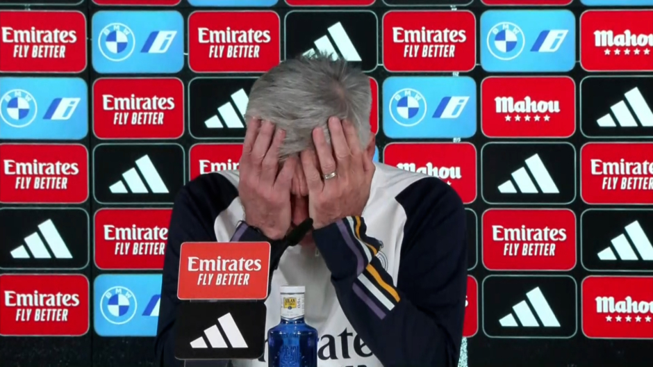 El lapsus viral de Carlo Ancelotti al hablar de uno de sus jugadores