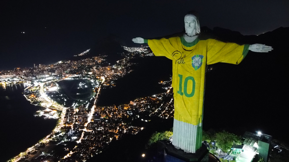 Así recordó Brasil a Pelé en el aniversario de su muerte