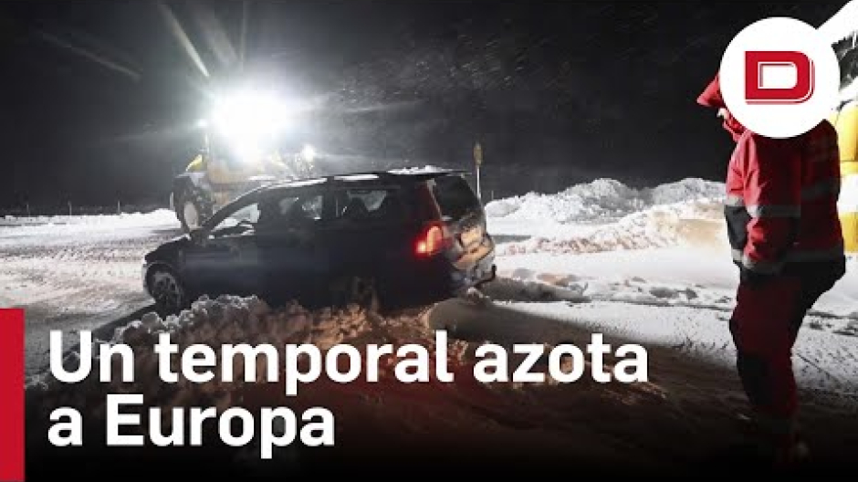 Más nieve y frío en España por culpa del temporal: última hora de