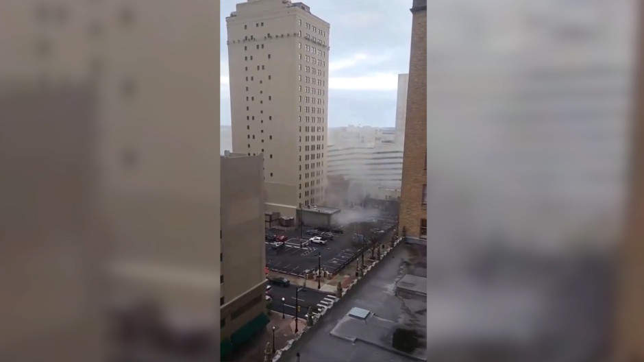 La explosión del hotel en Texas (EE.UU.)