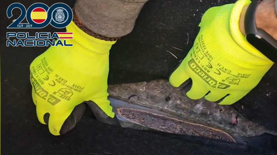 Una vez robado, borraban el viejo número de bastidor a conciencia