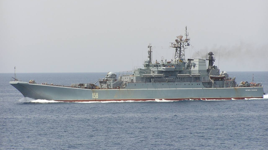 Cesar Kunikov, buque de guerra ruso atacado por Ucrania en el mar Negro