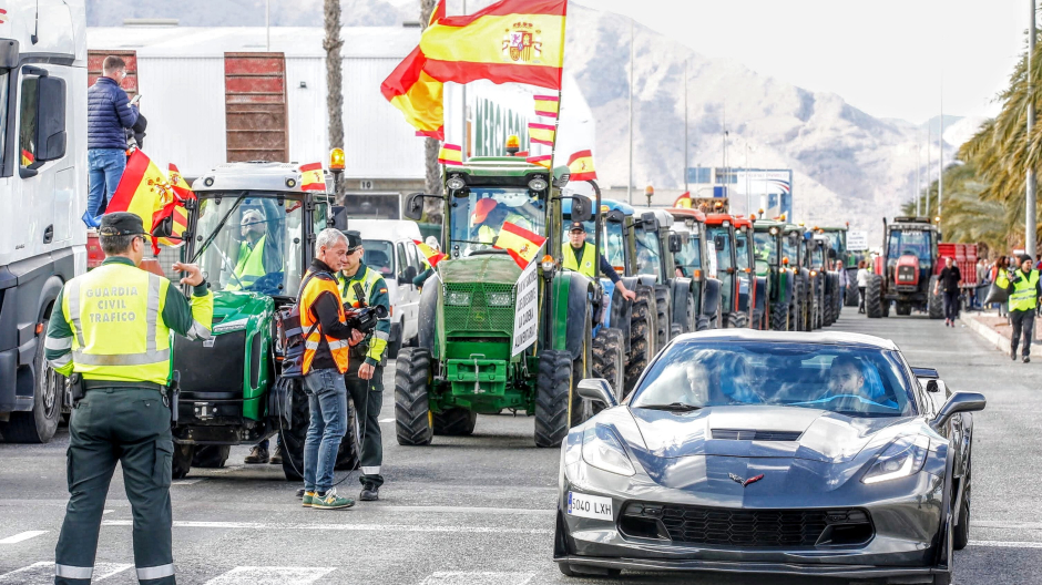 Las tractoradas se acercan a Madrid
