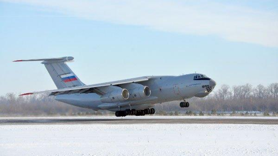 Avión de transporte militar ruso Il-76