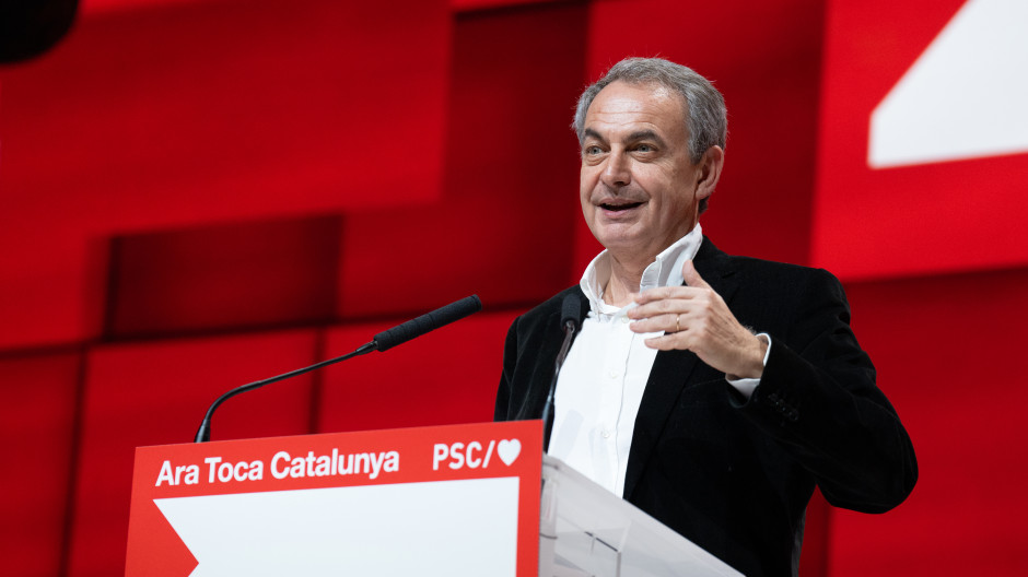El expresidente del gobierno de España, Jose Luis Rodriguez Zapatero