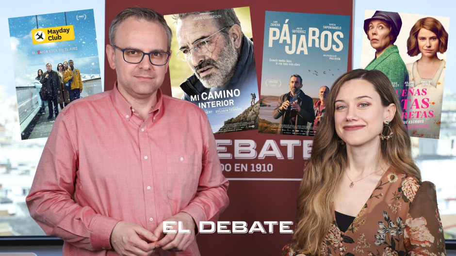 Jorge Aznal y Cristina Blanco en 'Nos vamos al cine'