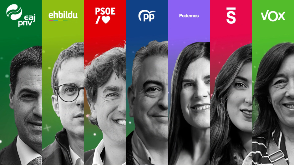 Candidatos elecciones País Vasco