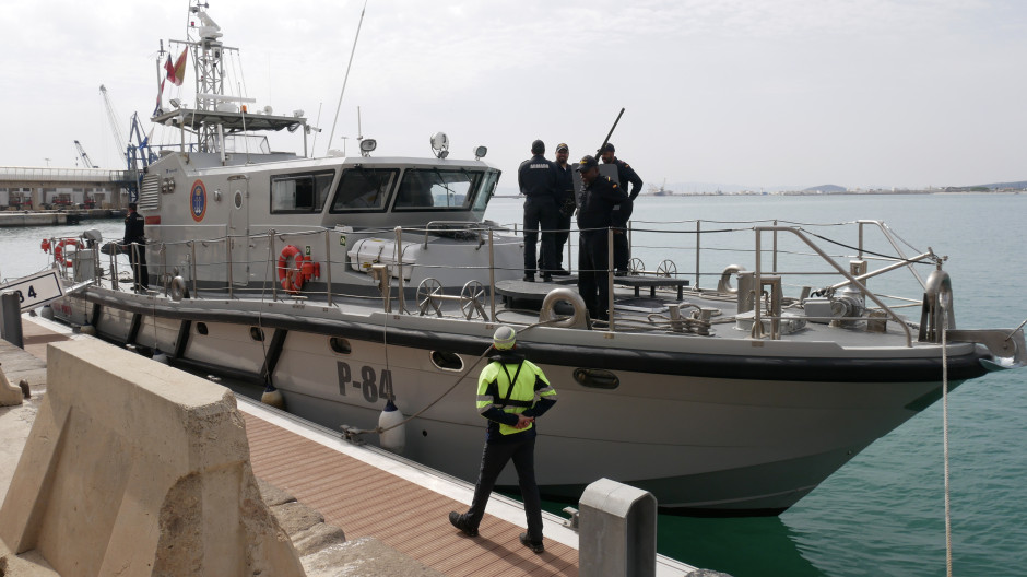 El patrullero Isla Pinto (P-84) en Melilla