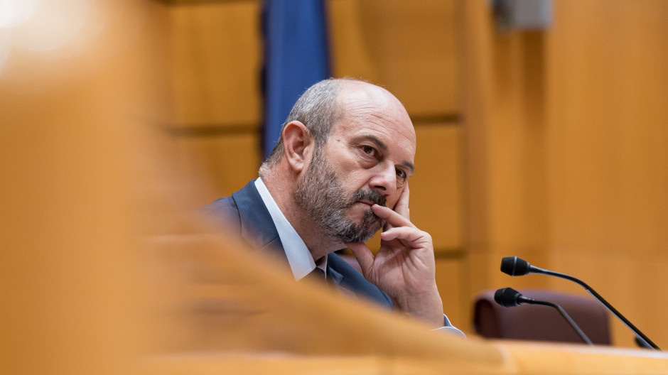 El presidente del Senado, Pedro Rollán