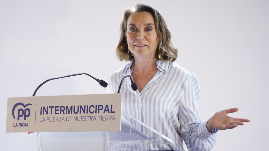 La secretaria general del PP, Cuca Gamarra