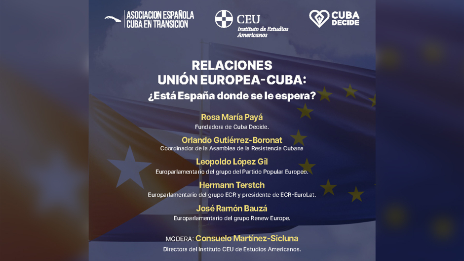 Herman Tertsch, Leopoldo López, Bauzá y opositores cubanos hablan de la relación entre Estados Unidos y Cuba