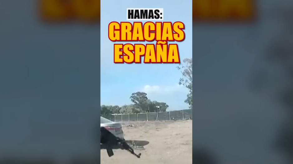Captura del vídeo sobre España difundido por el ministro israelí de Exteriores