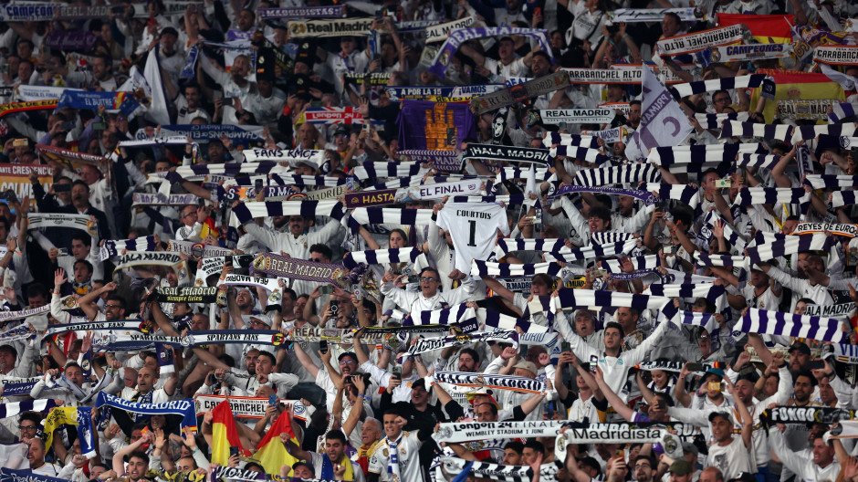 Así ha sonado el himno del Real Madrid en el estadio de Wembley en la final de la Champions