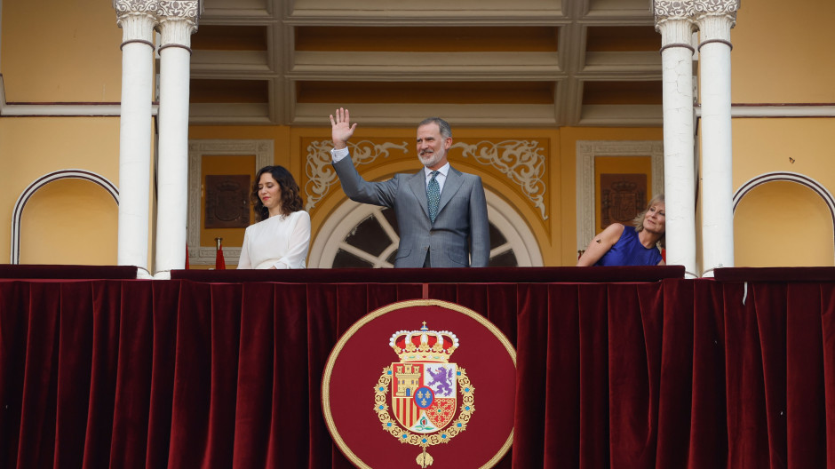 El Rey Felipe VI en Las Ventas