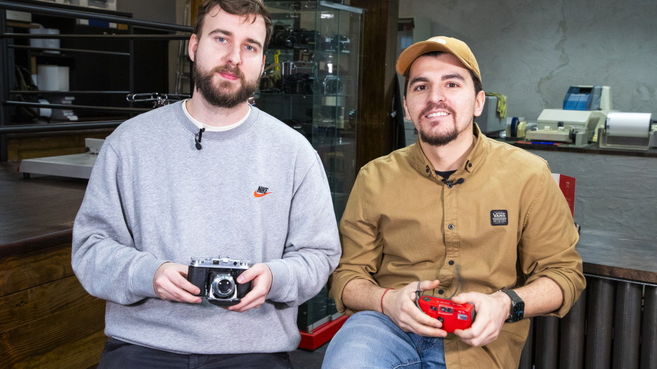 Alejandro Ríos (i) y Aleksandar Angelov (d), cofundadores de Miyagi Studio