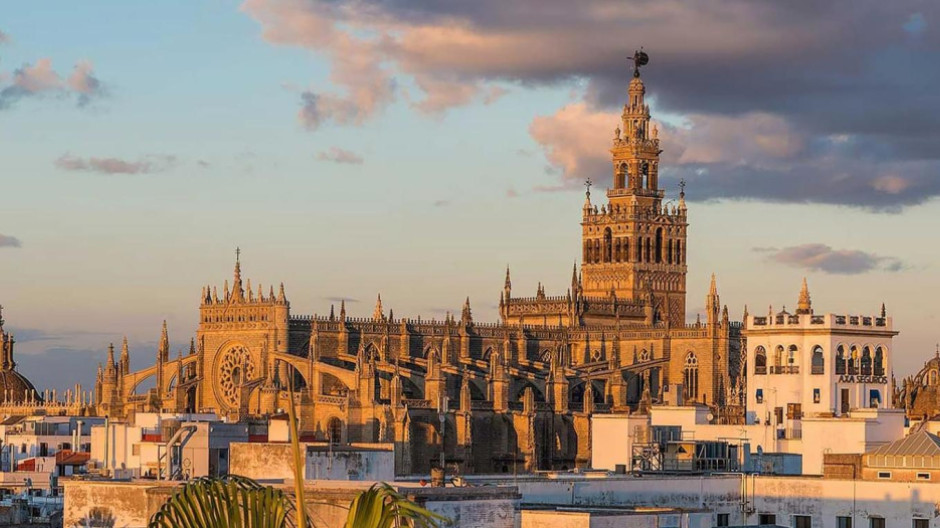 Vista de la Catedral de Sevilla