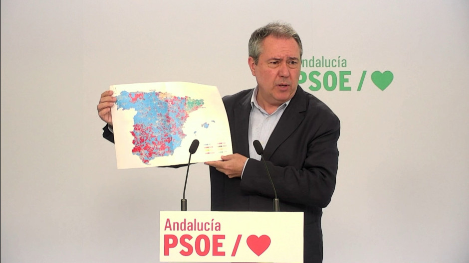 El secretario general del PSOE-A, Juan Espadas