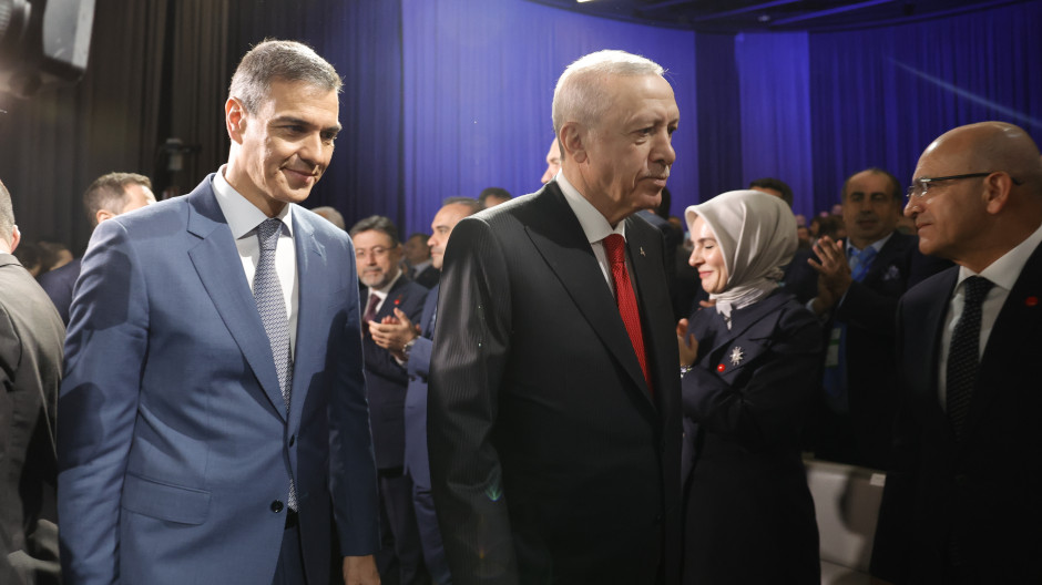Recepción oficial de Sánchez a Erdogan, presidente de Turquía