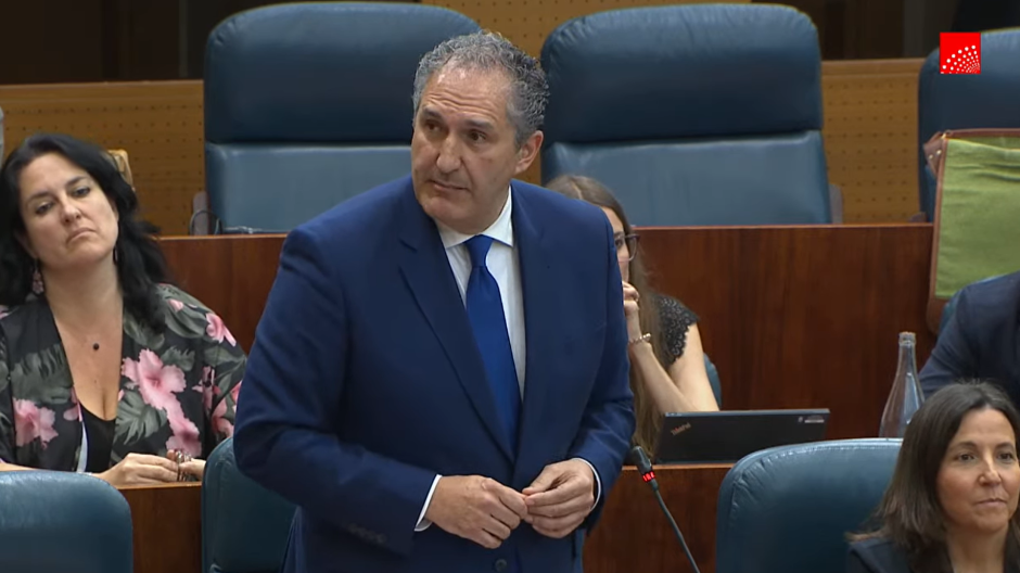 José Cepeda, diputado del PSOE en la Asamblea de Madrid