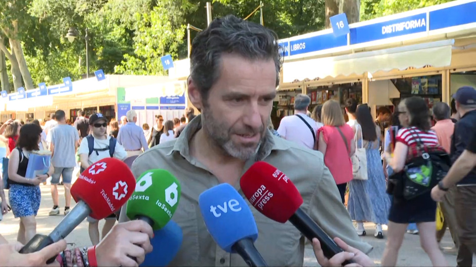 Borja Sémper en la Feria del Libro de Madrid