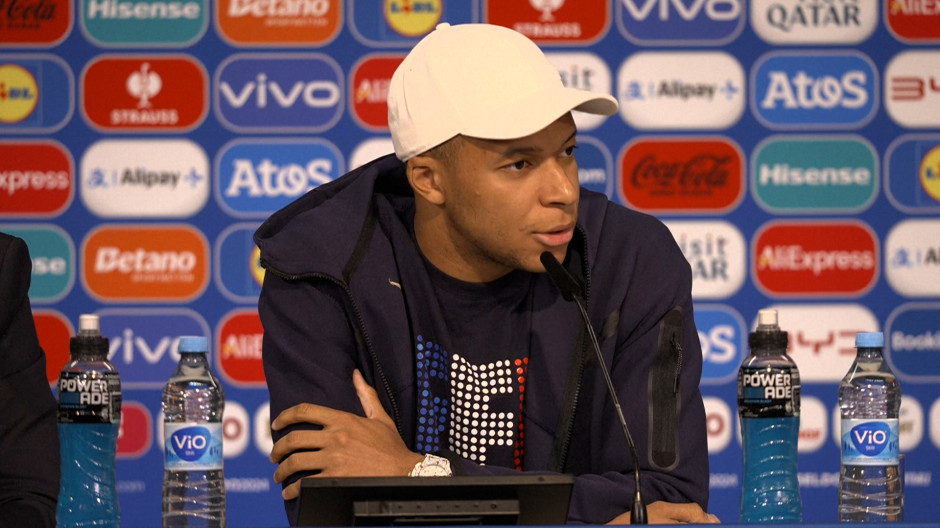 Declaraciones de Mbappé, jugador de la selección francesa