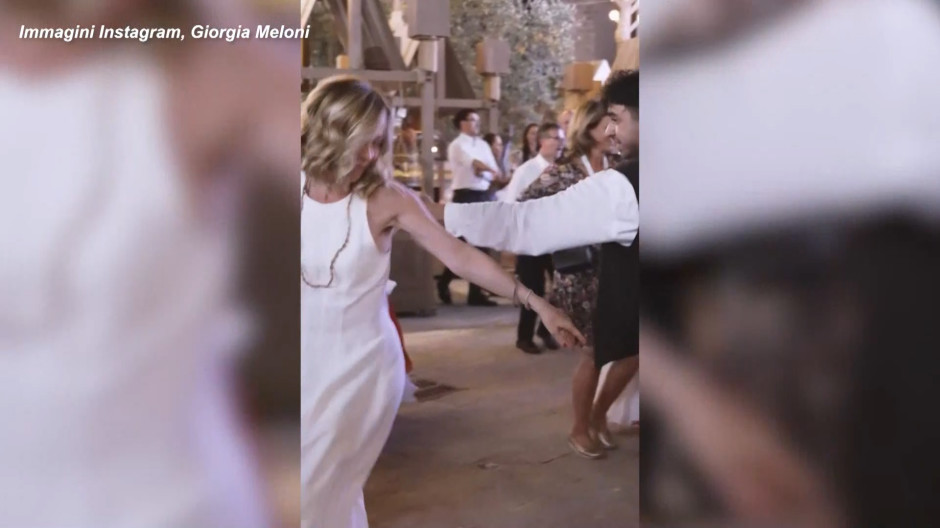 Meloni sube un vídeo bailando la 'pizzica' durante la cumbre del G7