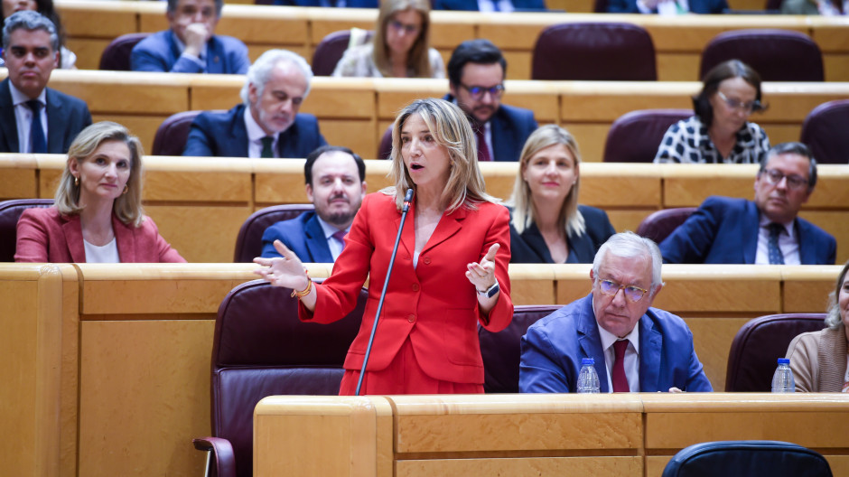 La portavoz del PP en el Senado, Alicia García