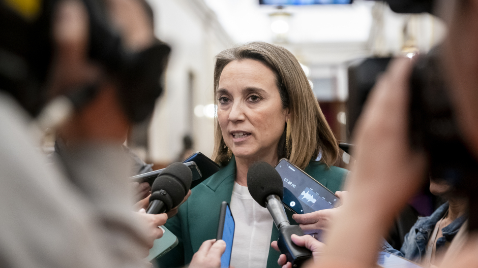 La secretaria general del Partido Popular, Cuca Gamarra