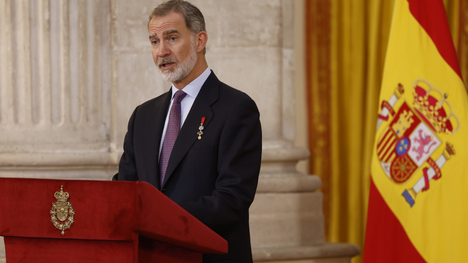 Felipe VI, en el X aniversario de su proclamación como Rey de España