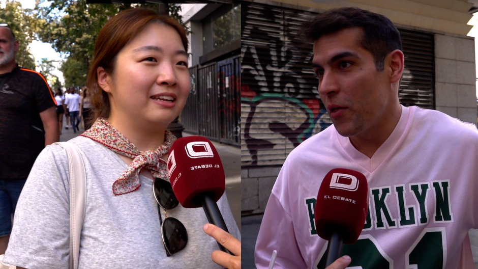 Guiris respondiendo a El Debate en la calle