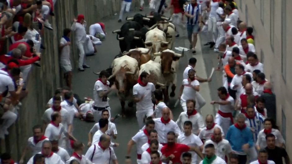 Carrera en San Fermín 2024