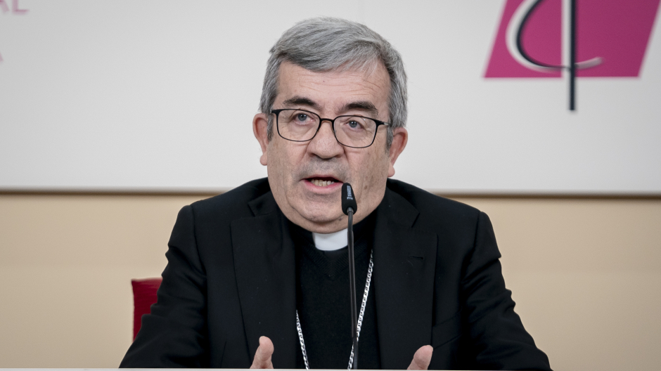 El presidente de la Conferencia Episcopal Española, Luis Argüello