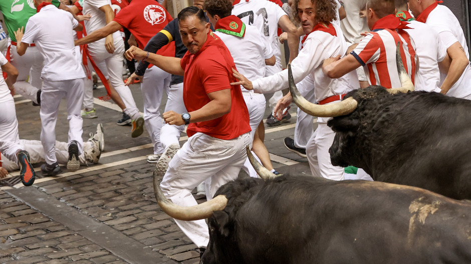 Quinto encierro de los Sanfermines 2024