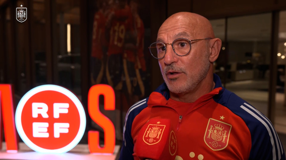 Seleccionador español, Luis de la Fuente en declaraciones sobre la final de la Eurocopa