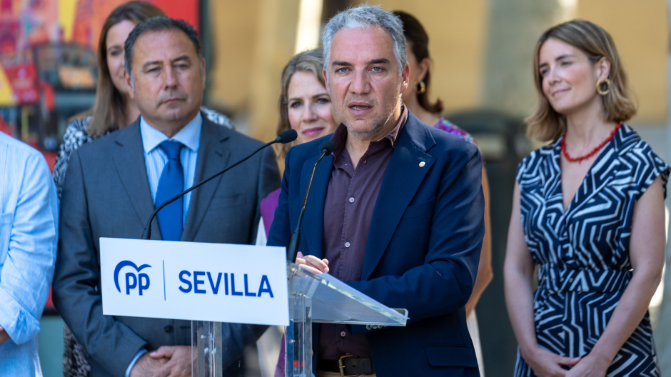 Elías Bendodo, coordinador general del Partido Popular -Europa Press