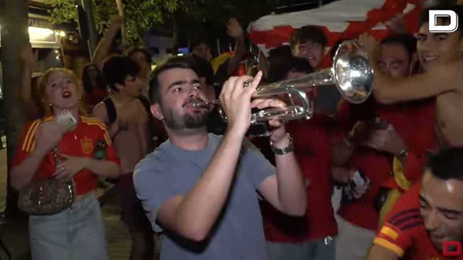 Imagen de la celebración de la cuarta Eurocopa