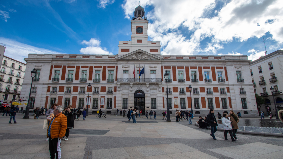 En directo desde la Puerta del Sol en Madrid