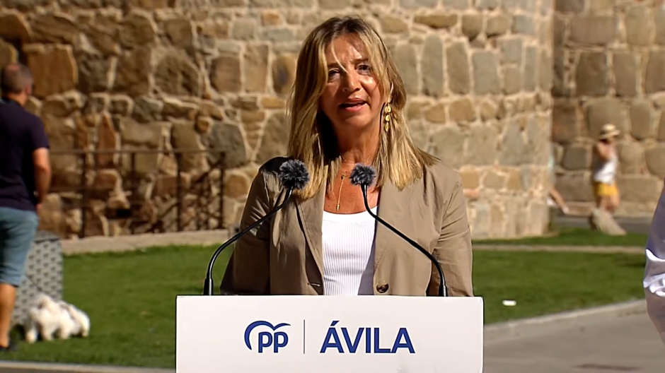 La portavoz del PP en el Senado, Alicia García