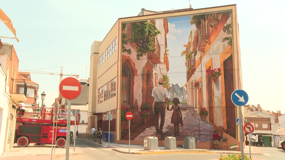 Fuenlabrada incorpora un nuevo mural a su Museo de Arte Urbano al aire libre