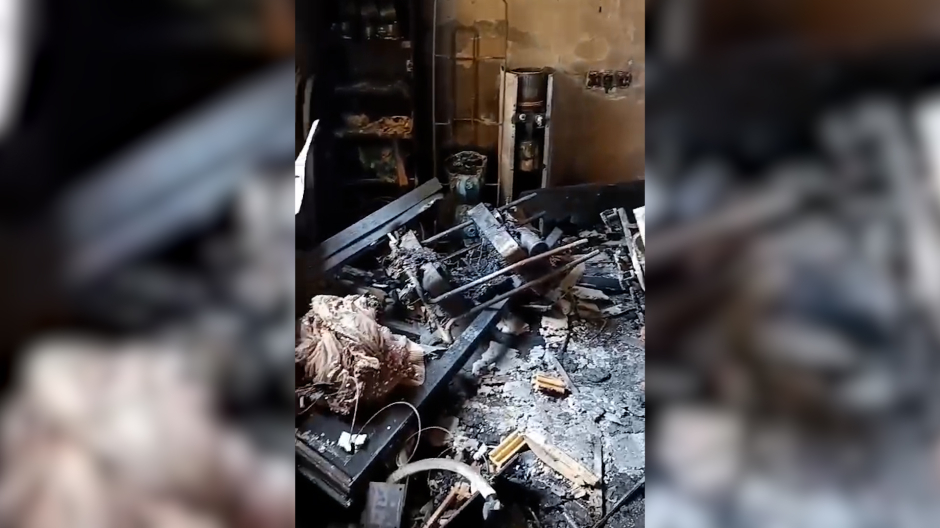 El drama de una familia sin casa por un incendio: «Necesitamos levantar la casa para volver a vivir»