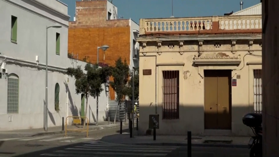 Imágenes de la zona de Badalona en la que se ha producido el suceso - EFE