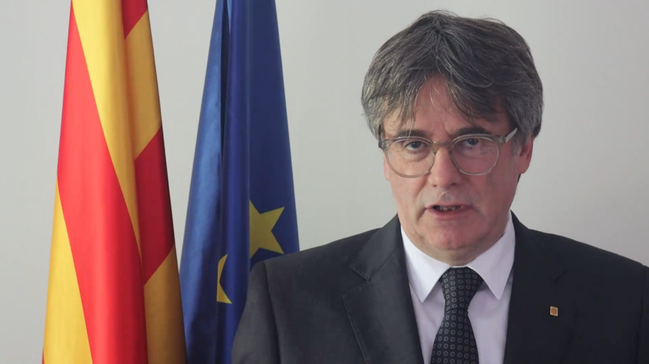 Carles Puigdemont, en su último vídeo subido a X