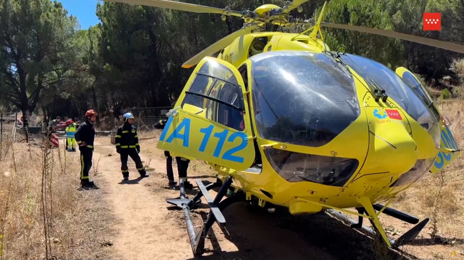 Los equipos de rescate se han trasladado hasta el kilómetro 47 de la carretera M- 501- EFE